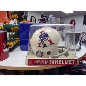 Patriots Retro Riddell Mini Helmet